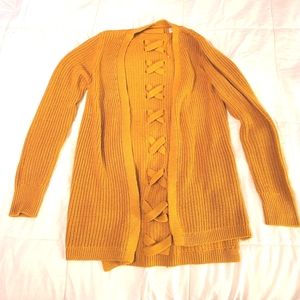 Mustard Cardigan